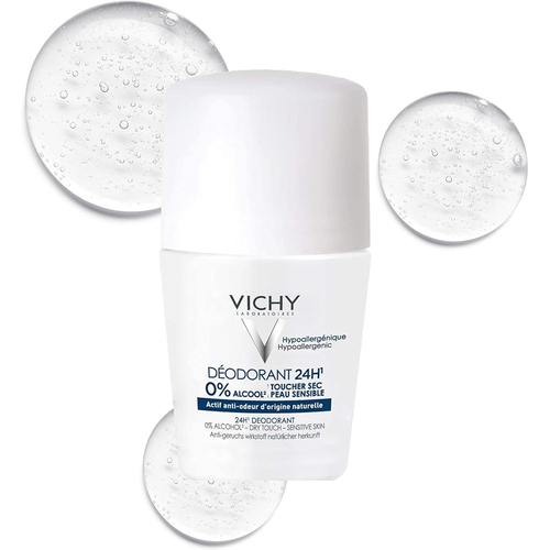 Vichy White Roll-on Deodorant 50ml