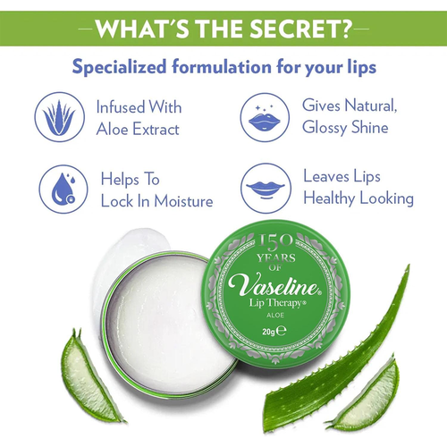 [FURRNB-114] Vaseline Dairy Aloe Vera Moisturizer 20 grams